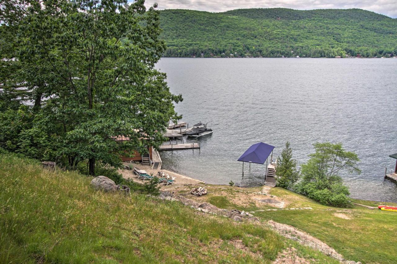 Waterfront Lake George Cabin Walk To Water Экстерьер фото